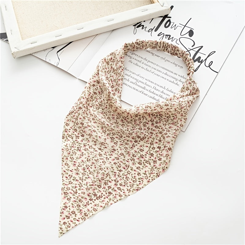 3Leaves Floral Hair Bandana