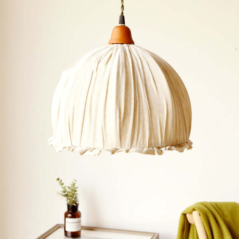 LuxeEco – Scandinavian Fabric Pendant Lamp