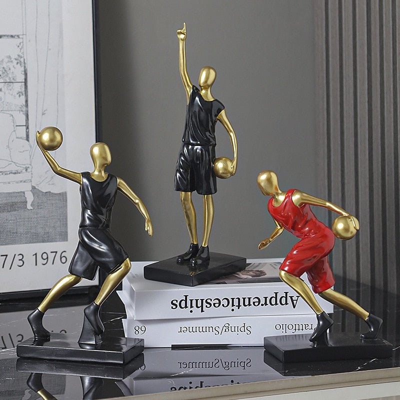 Ornamentos de Decoração para Casa de Jogadores de Basquetebol