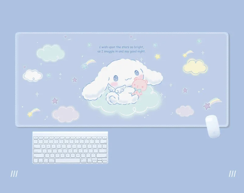 Cinnamoroll Kuromi podložka pod myš