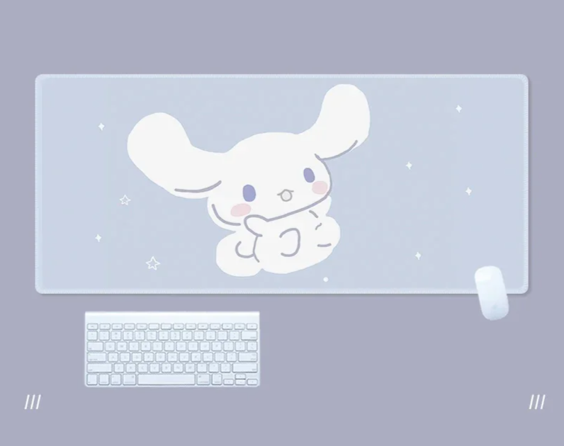 Cinnamoroll Kuromi podložka pod myš