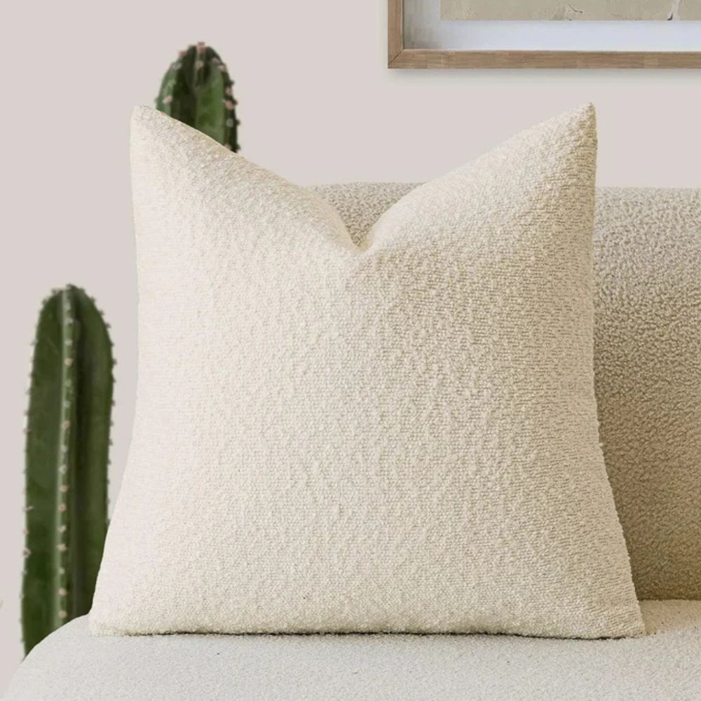 Timeless Bouclé Cushion Cover