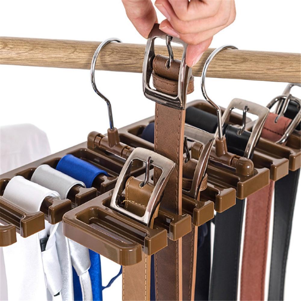 Wardrobe Tie & Belt Hanger Storage Rack