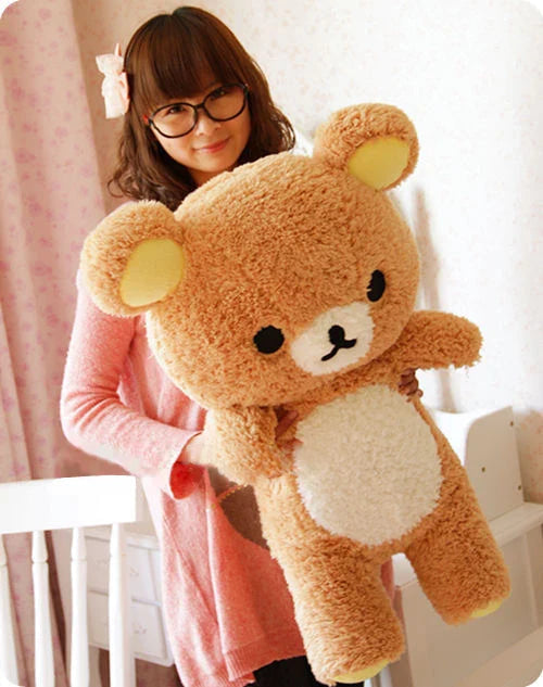 Grande Urso de Peluche Fuzzy