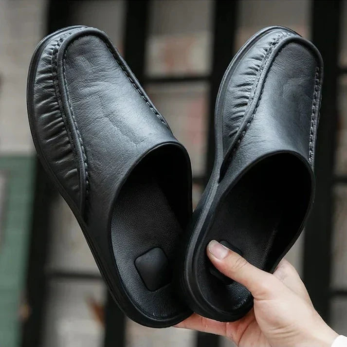 Mocassins de homem pretos - Maximilian