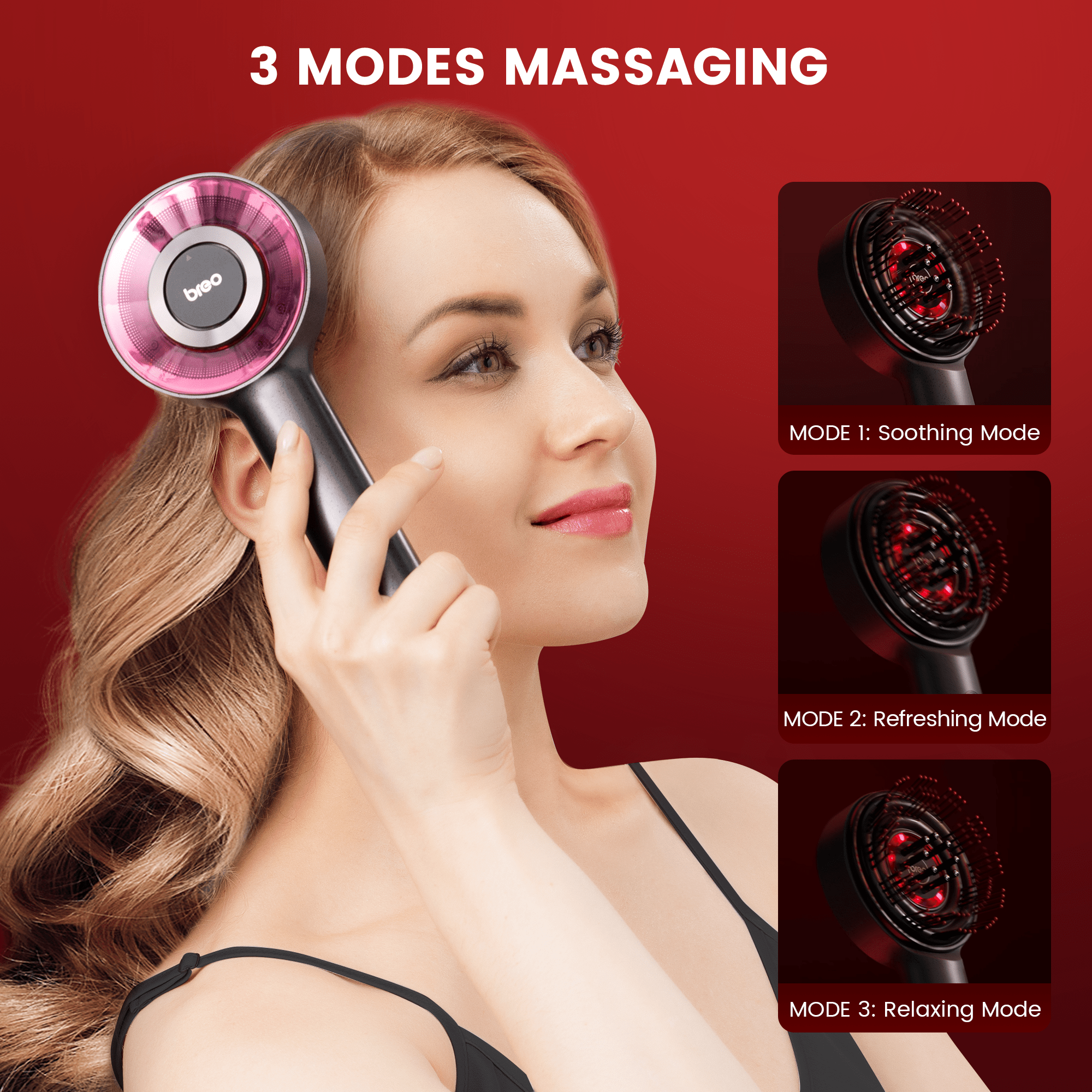 RootRejuvenate - Massaging Brush Scalp Massager