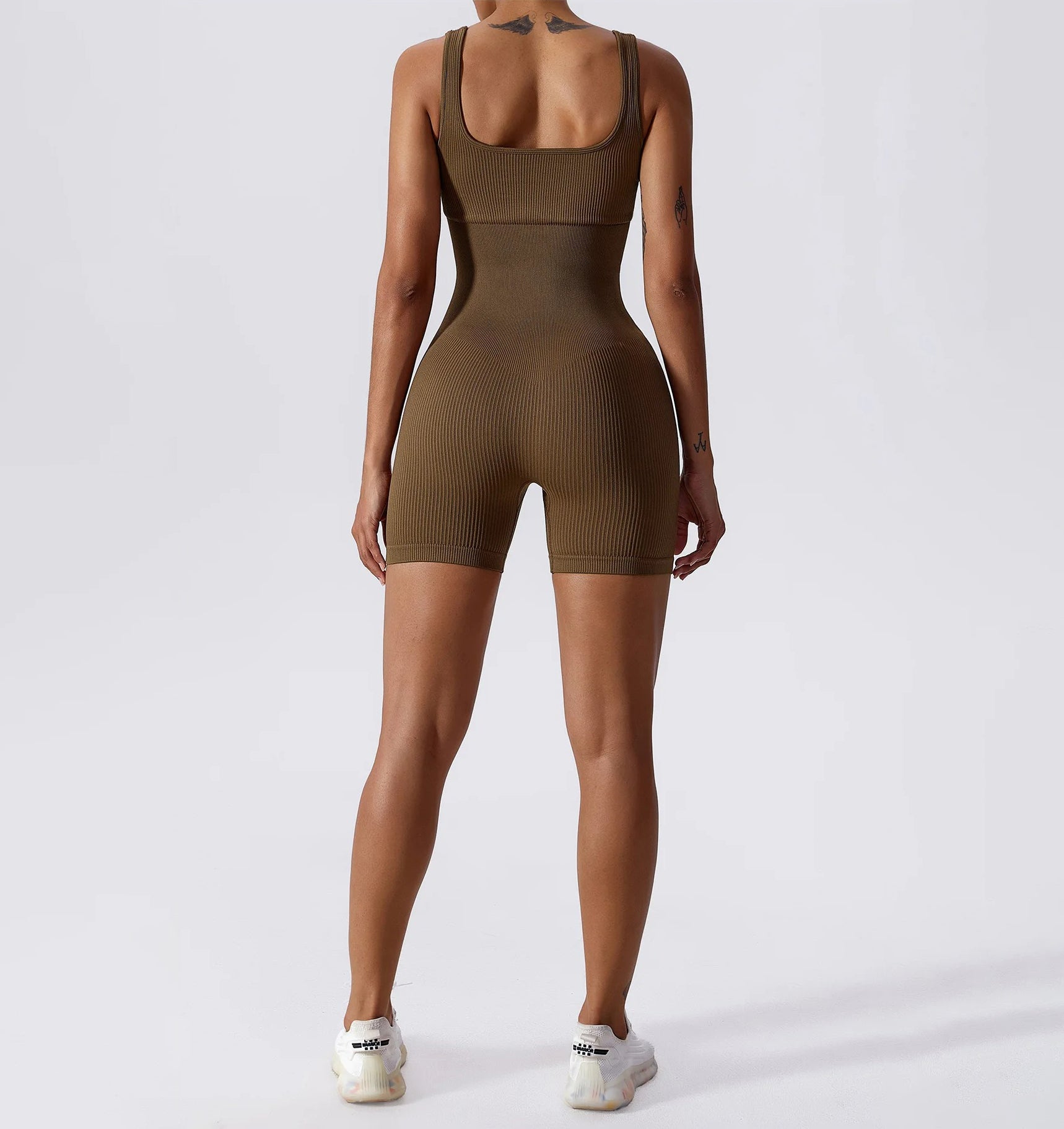 Ultra Sculpting Ribbed Unitard