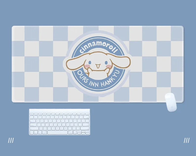 Cinnamoroll Kuromi podložka pod myš