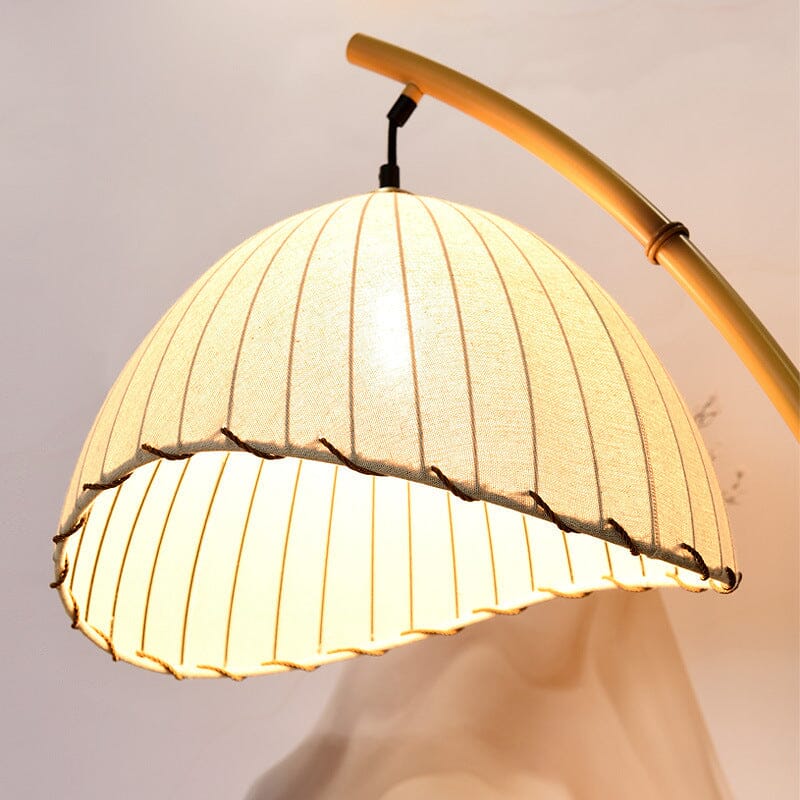 Bambu golvlampa