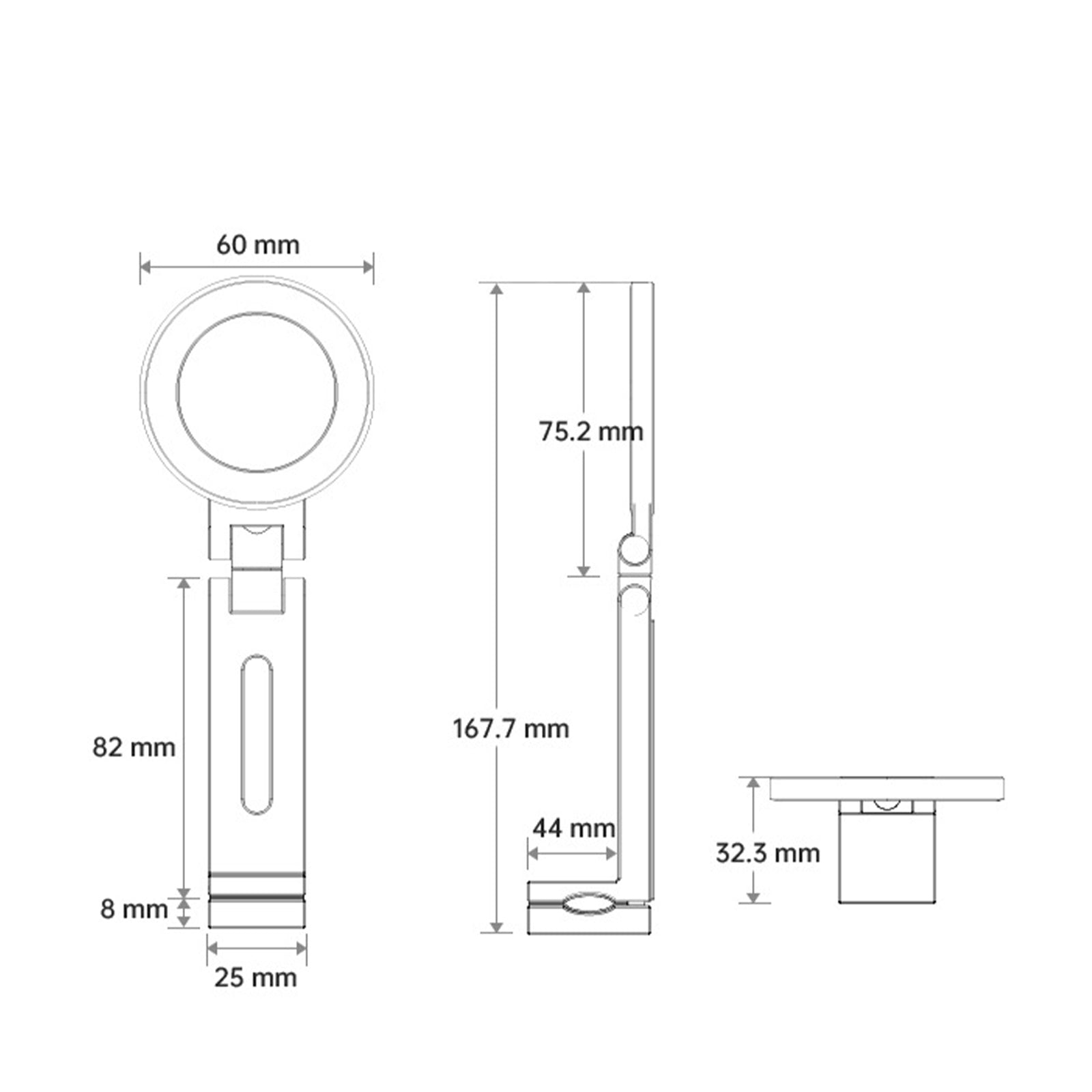 Portable Magnetic Phone Holder