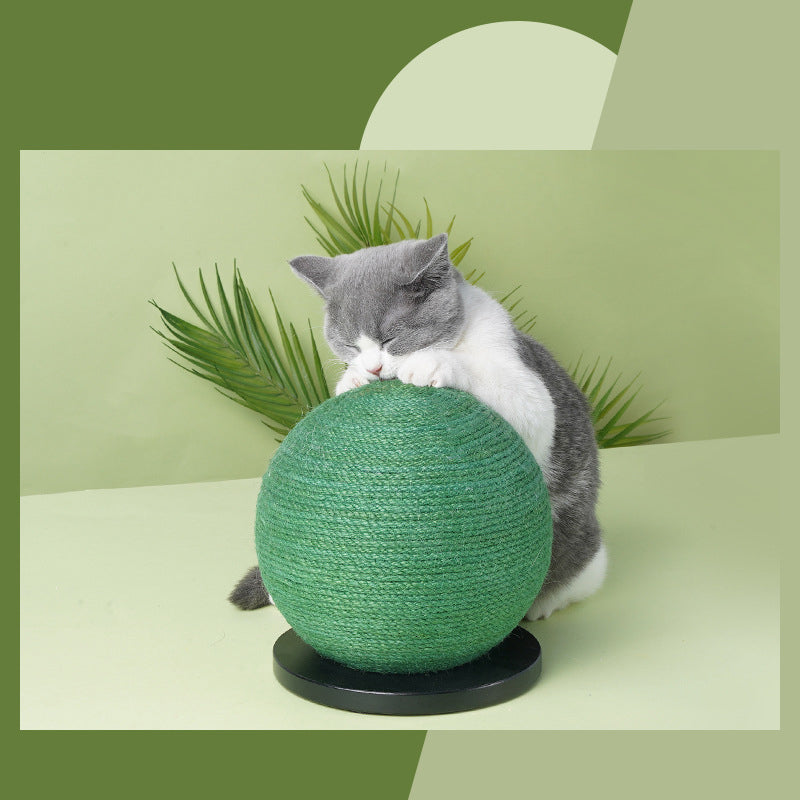 CactiClaw Cactus Cat Scratcher Ball Legetøj