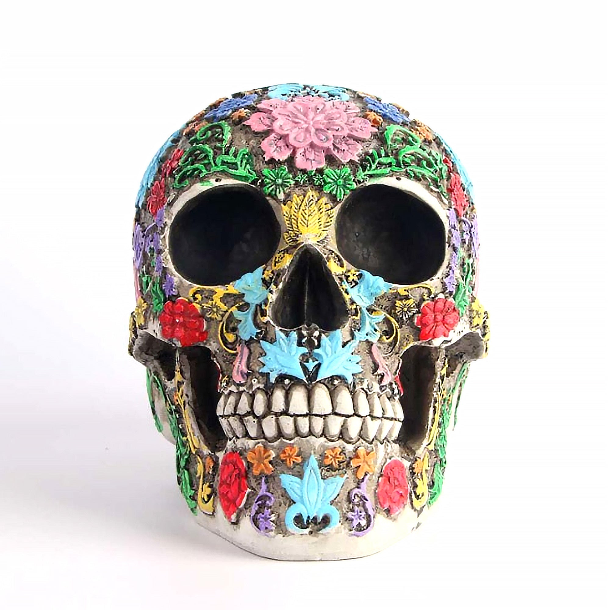 Sugar Skulls Skull Statue