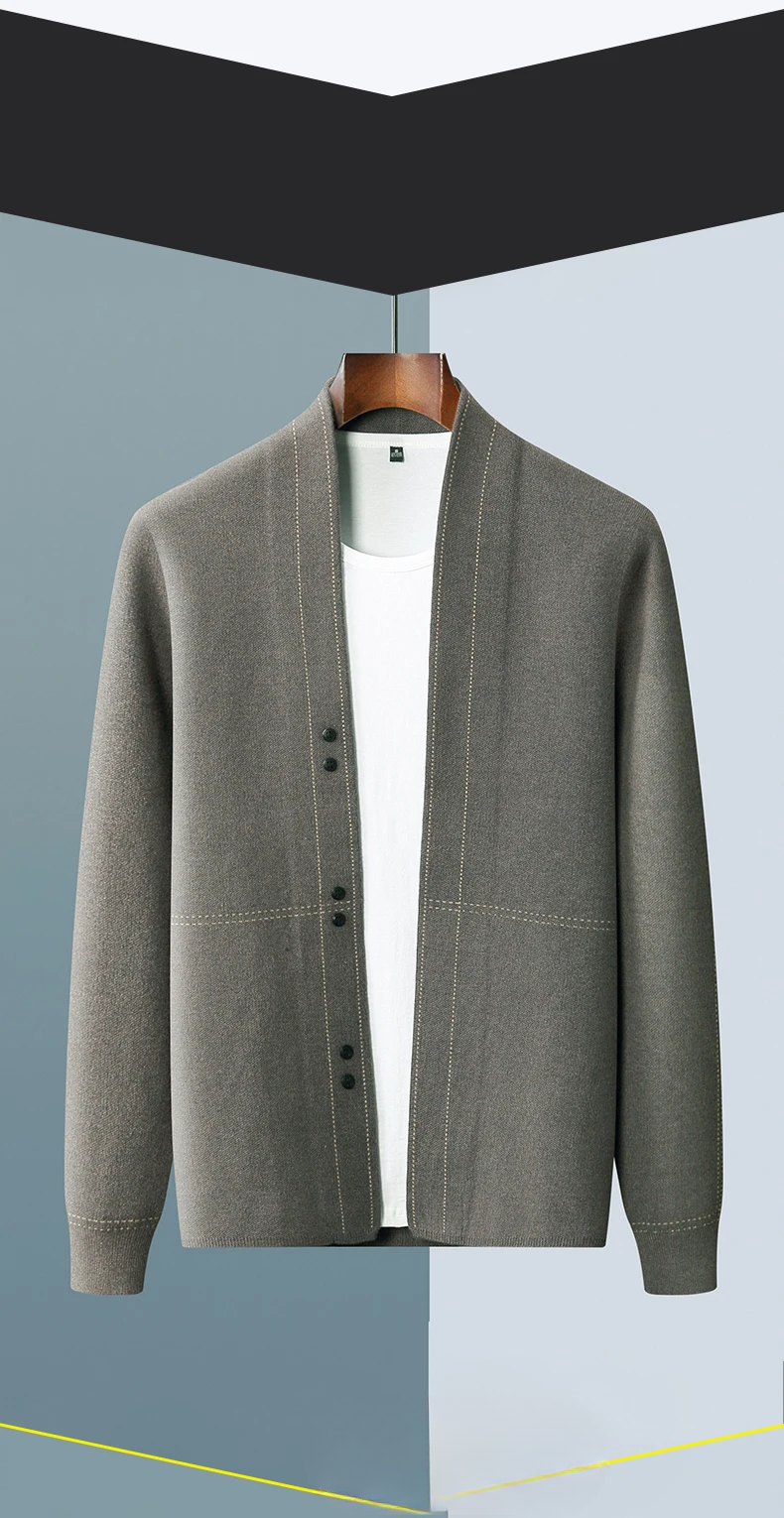 Oliver ullstrikket cardigan