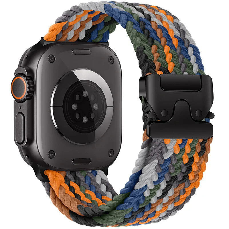 Nylon Geflochtenes Armband Für Apple Watch