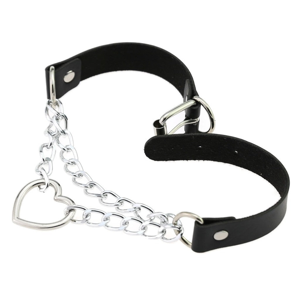 Kedjad Valentine Choker (15 färger)