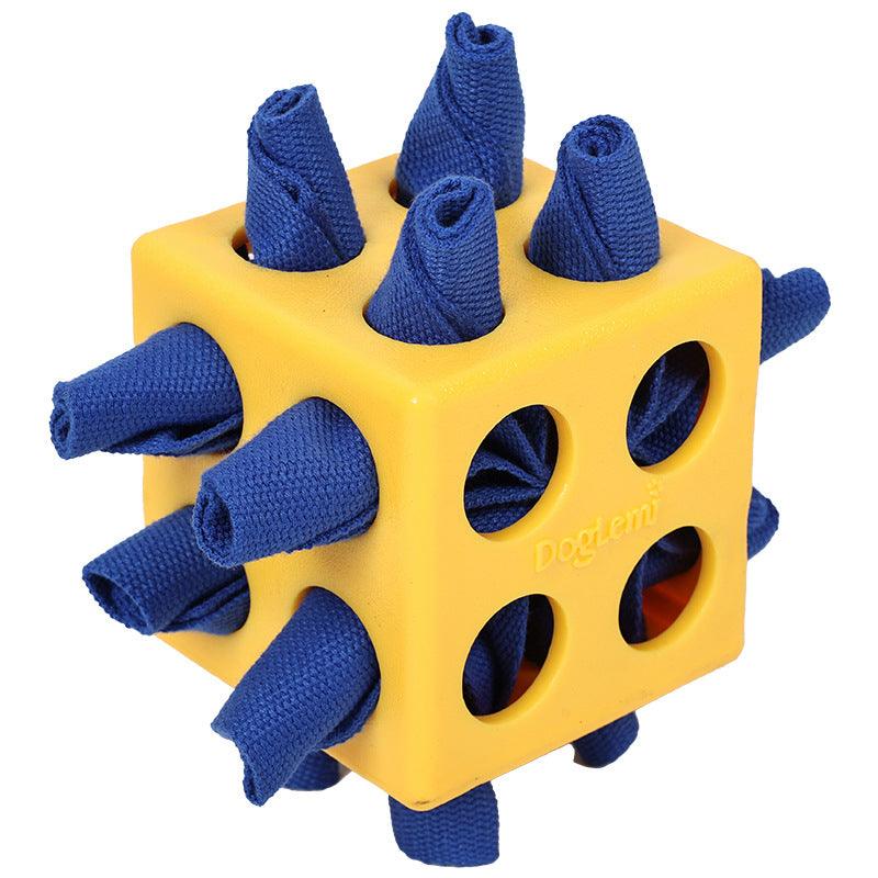 Chew & Learn Cube: Juguete educativo interactivo para perros