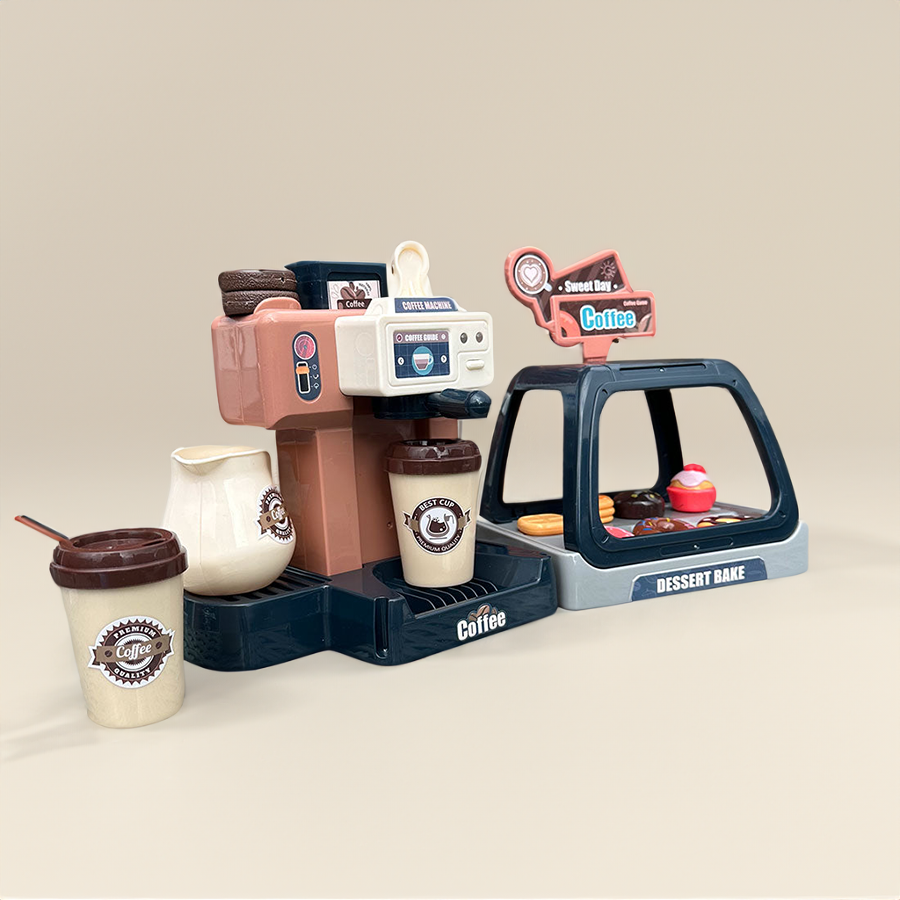 Children's Coffee & Bakery Station Toy Set