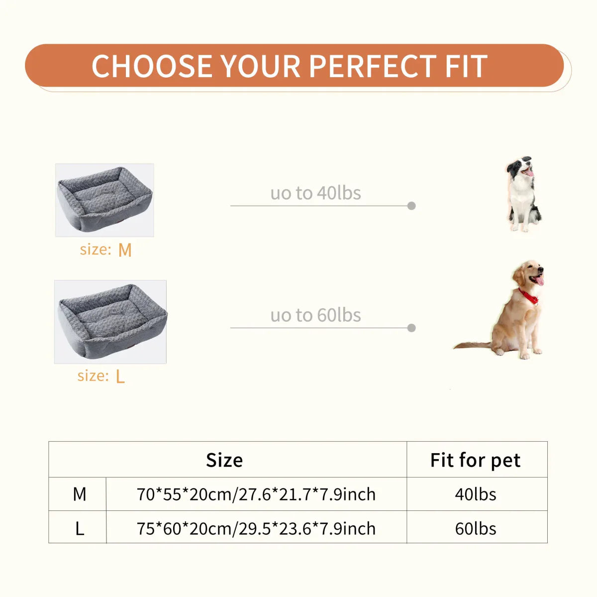 ComfyCloud™ | Stylish Orthopedic Dog Bed