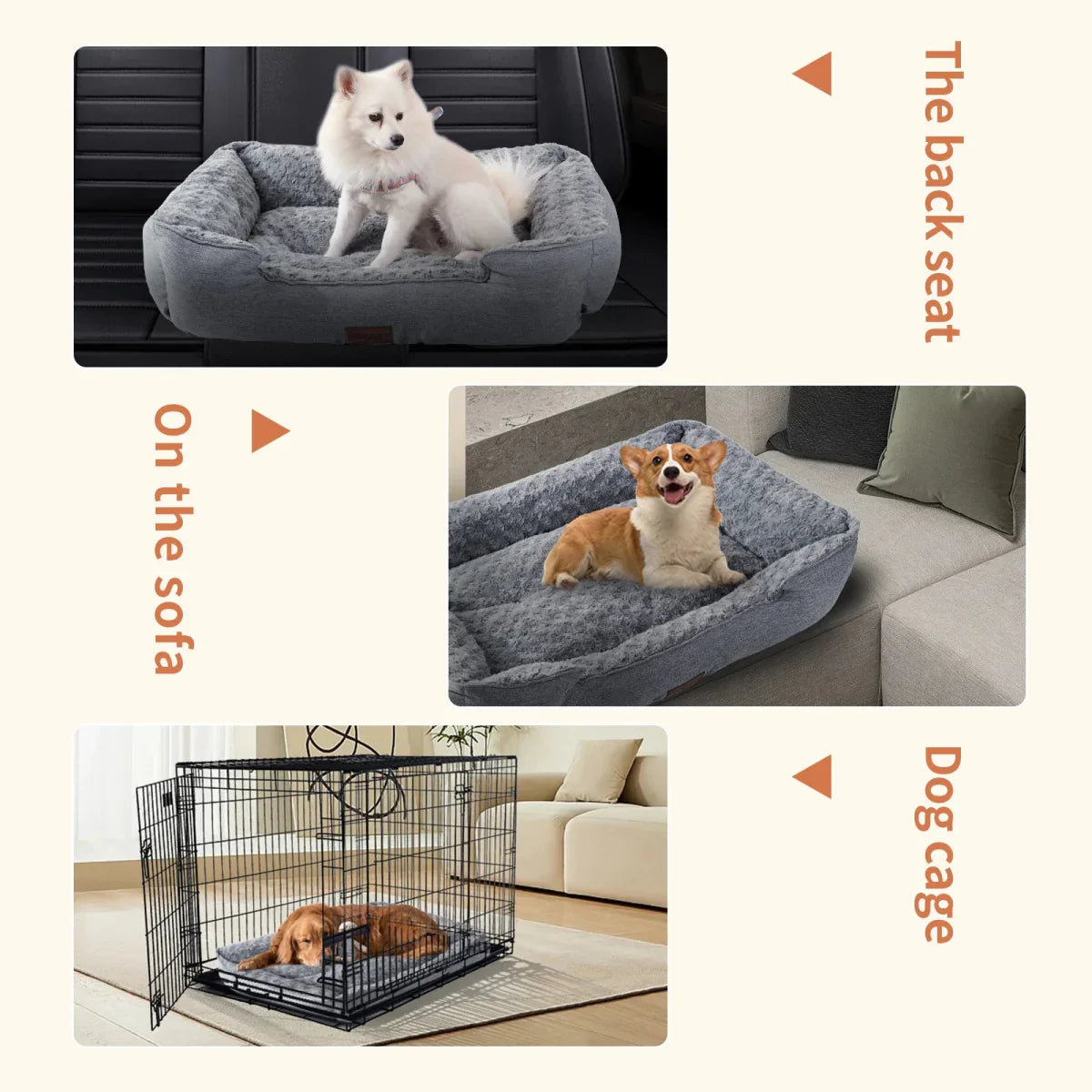 ComfyCloud™ | Stylish Orthopedic Dog Bed