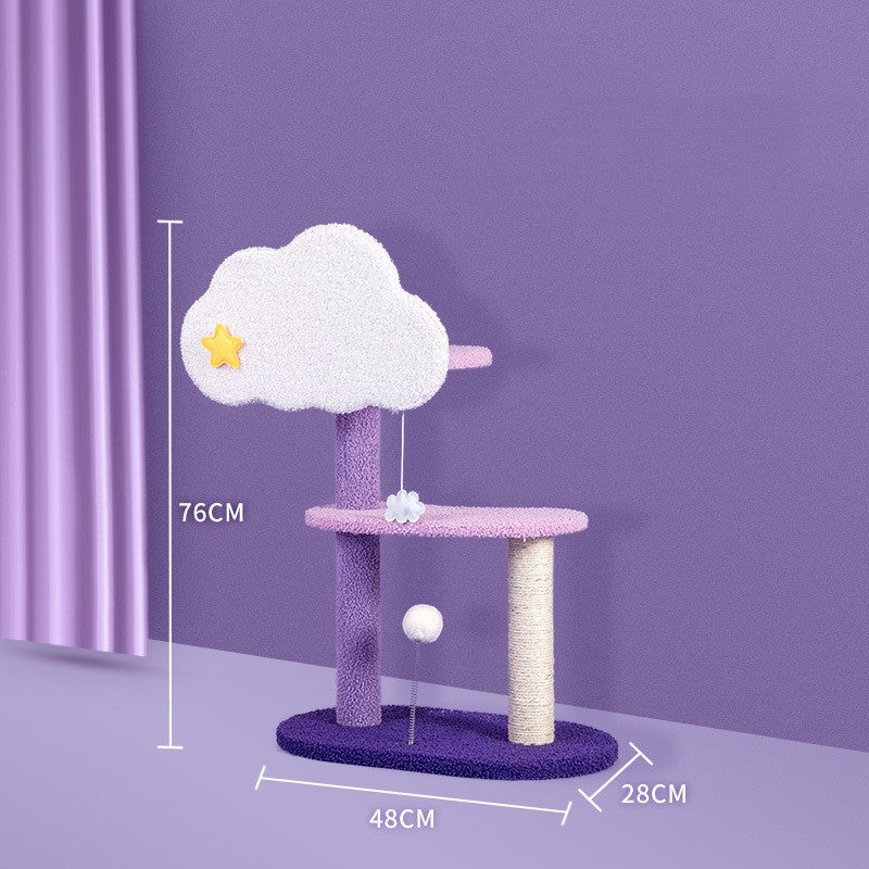 CosmicClimb Cat Tower Collection: Große Kratzstation mit mehreren Ebenen