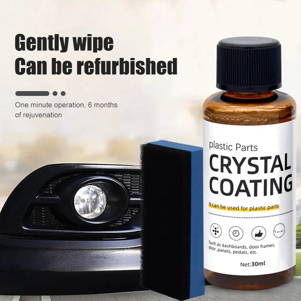 CrystalCoating™ | שימר פלסטיק מיידי