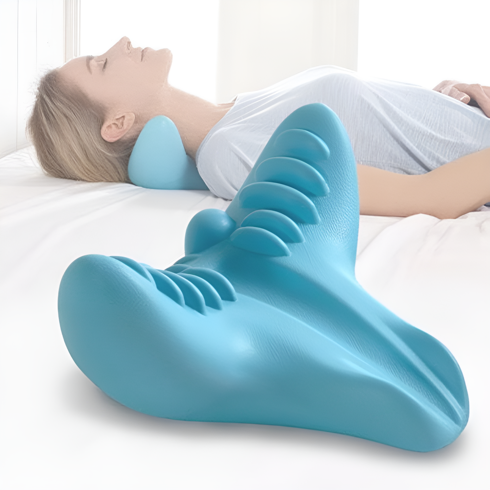 Nakkestøttepude - ComfortCervix - Kiropraktisk afslapning - Ergonomisk design