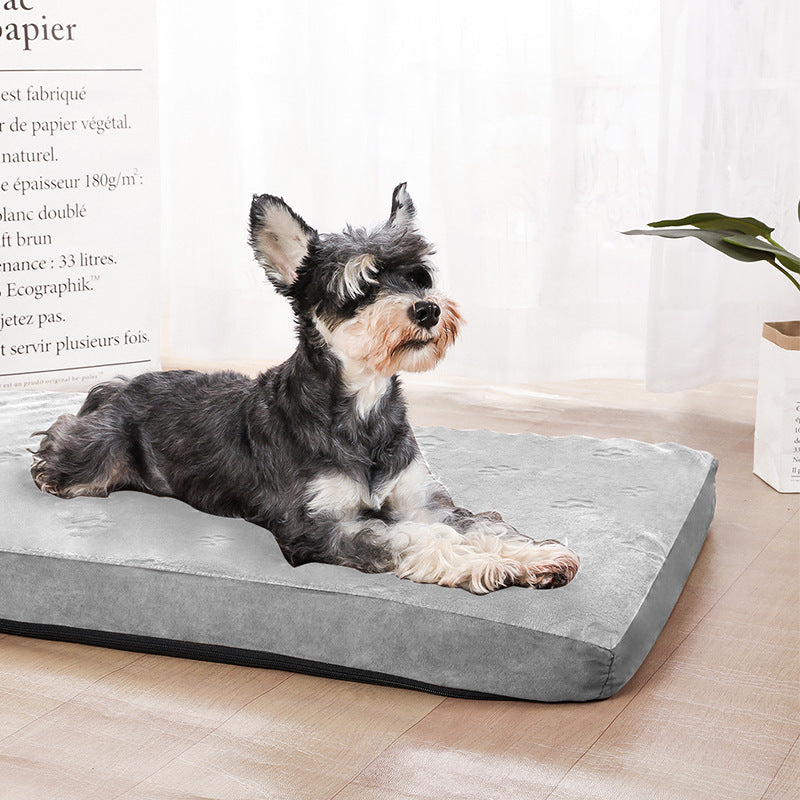 Paw Protect: Waterproof Memory Foam Pet Bed