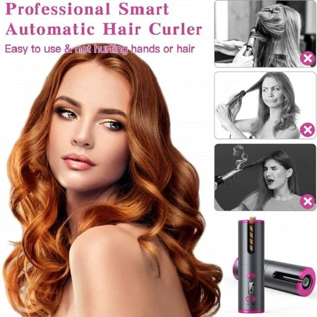 HairCurler™ - Cordless beautiful hair curls