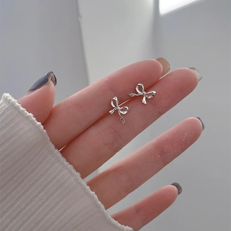 Eva Mini Bow Studs