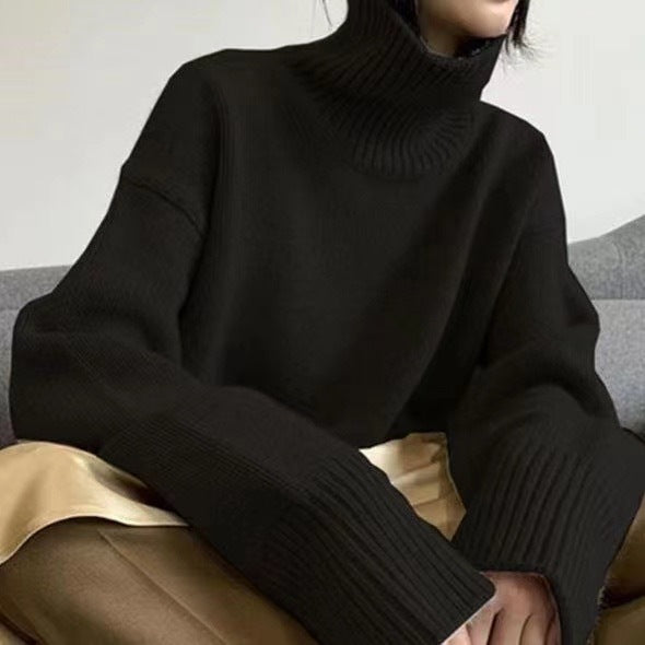 Olivia - Classic Turtleneck Sweater