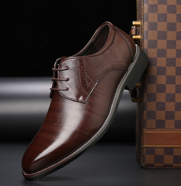 Maxwell: Sapatos elegantes de homem com atacadores para estilo e conforto