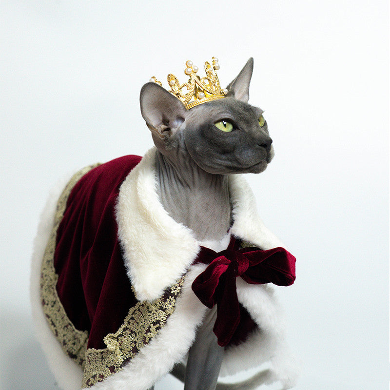 Majestic Royalty King Cape Pet Costume