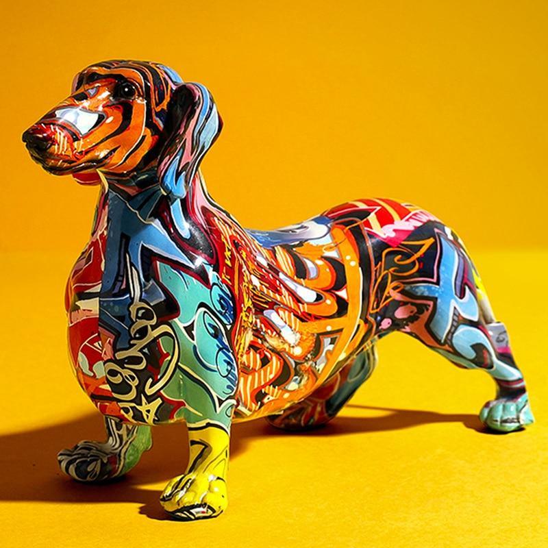 Escultura Dachshund