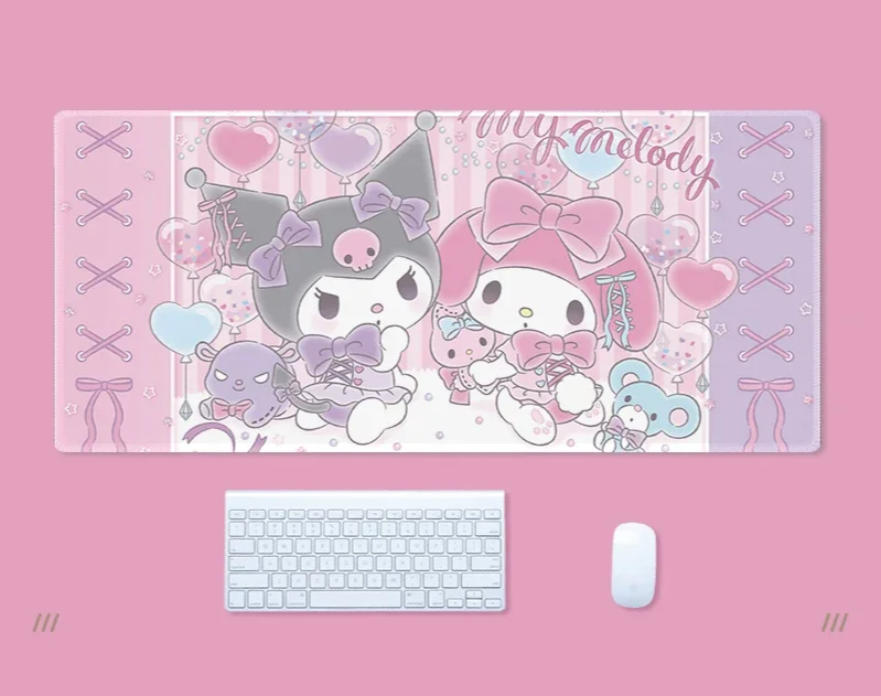 Cinnamoroll Kuromi podložka pod myš