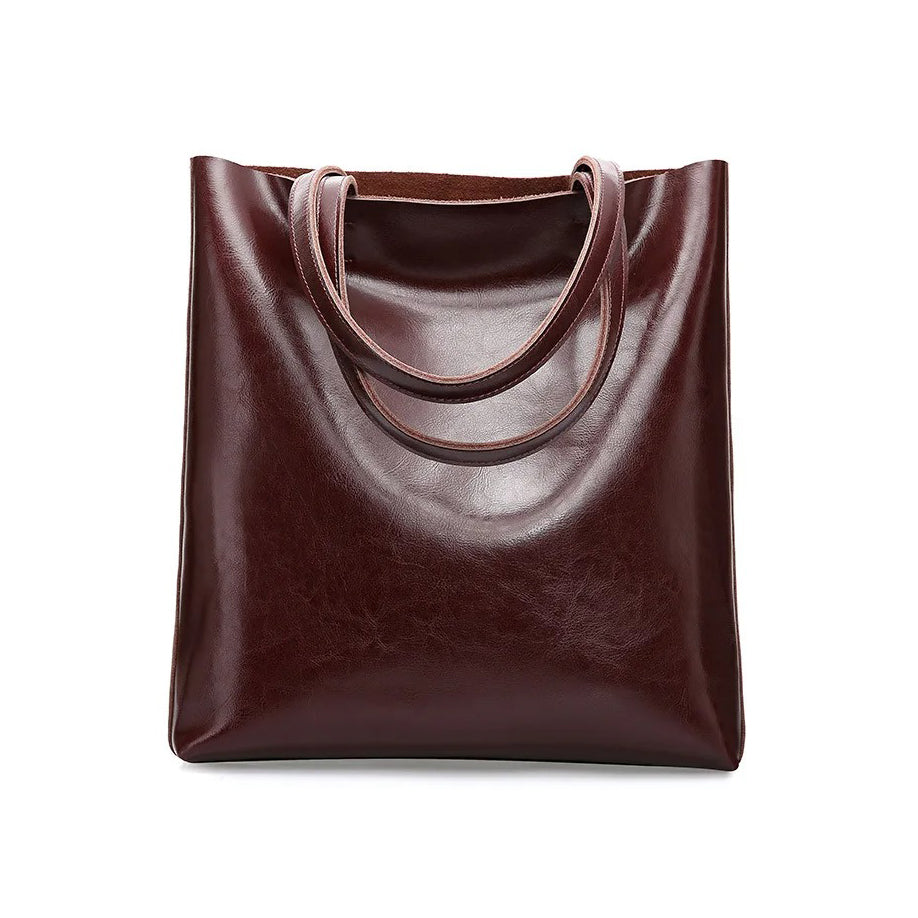 The Belfair Leather Tote Bag