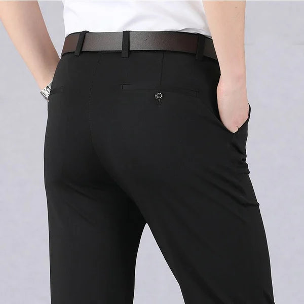 Pantalones Clásicos de Alta Elasticidad para Hombre