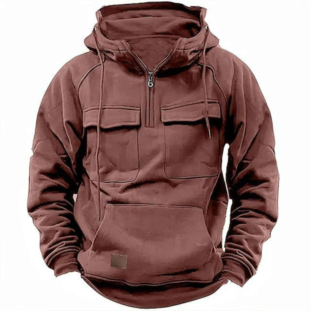 Dave | Multi-pocket Hoodie