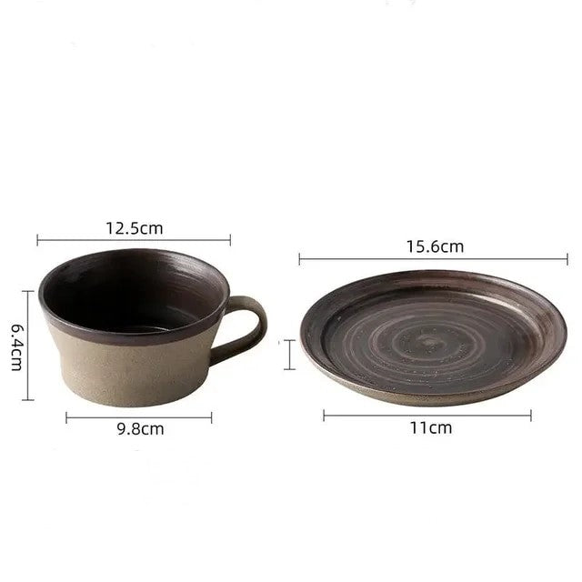 Monica Retro keramisk kaffemuggset