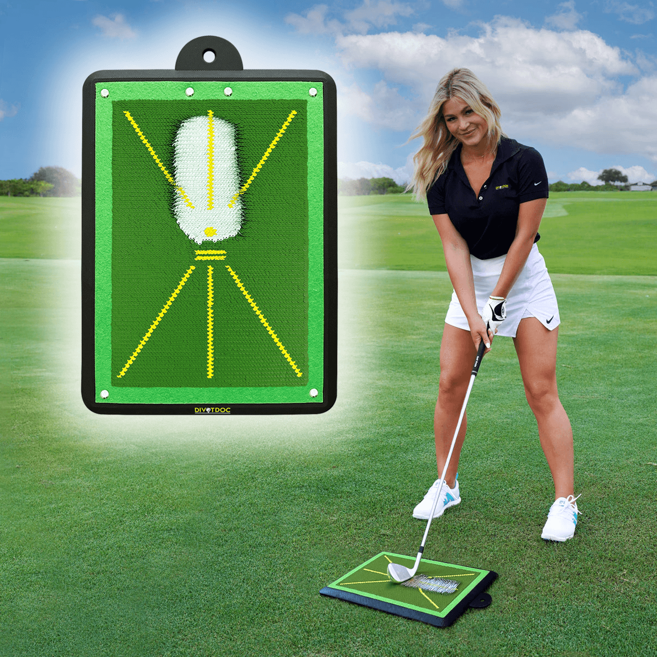 Alfombrilla de swing Golf Precision Pro