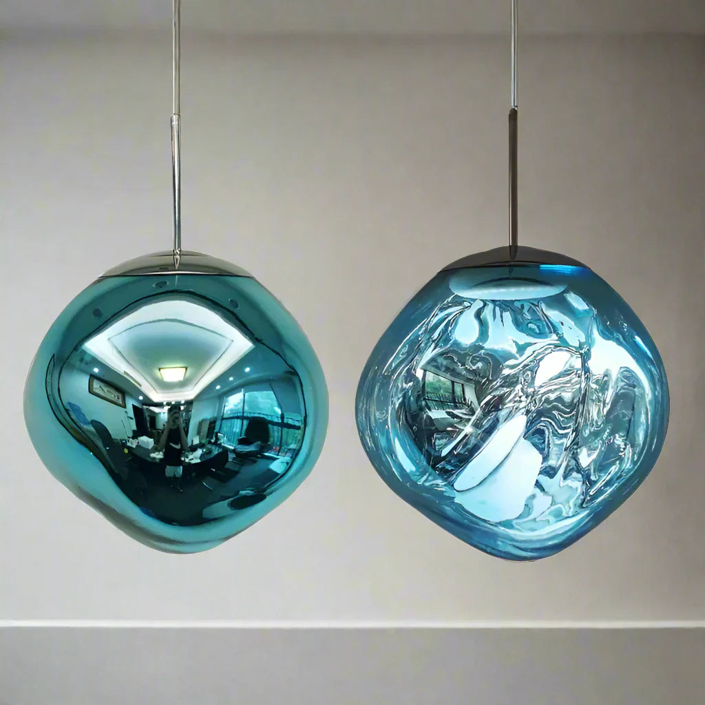 Lampes suspendues en verre nordique