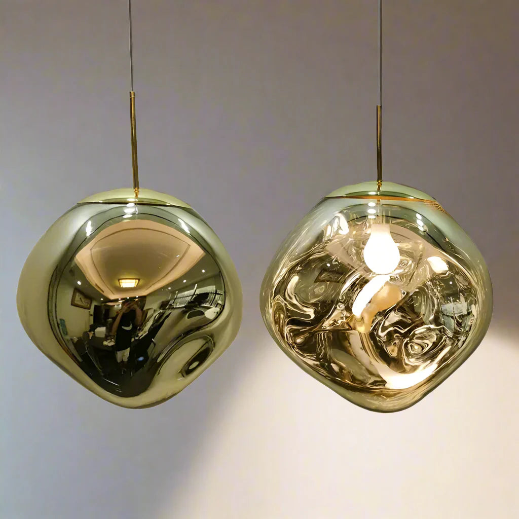 Lampes suspendues en verre nordique