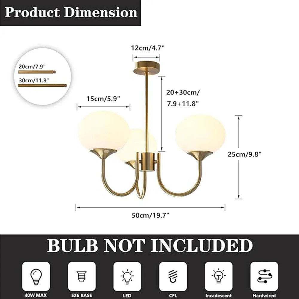 Lampadario Blush Glow