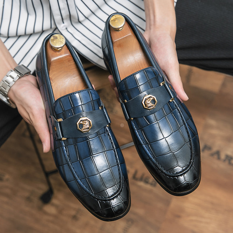 Dalton Luxe Leder Slipper