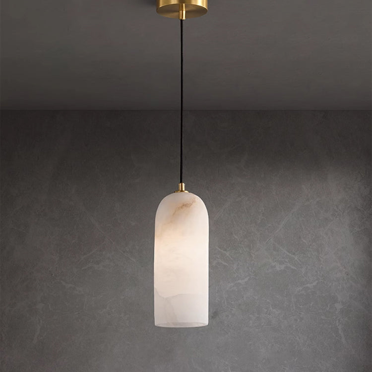 Ethereal Glow Marble Pendant