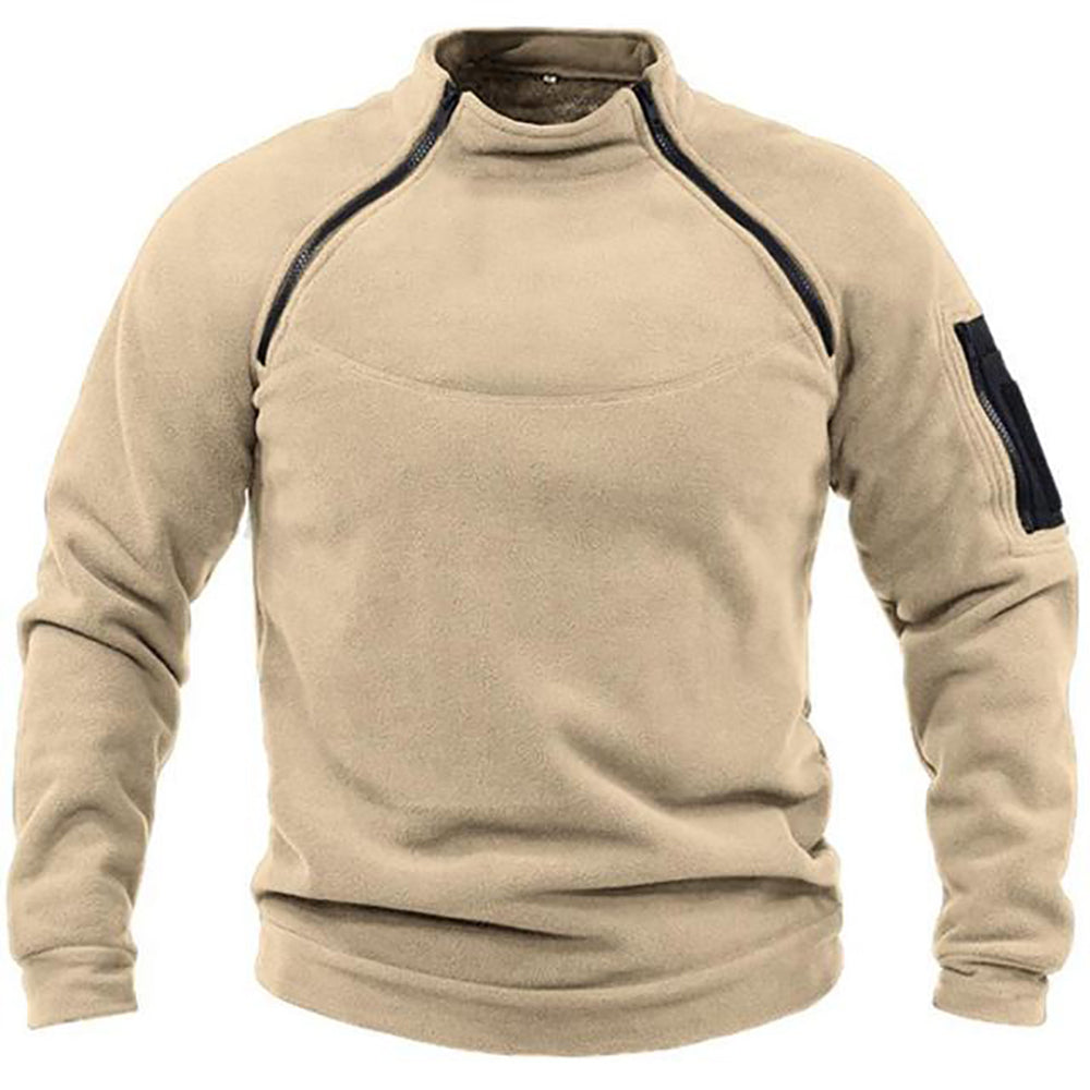 Frank | Solid Military Sweater