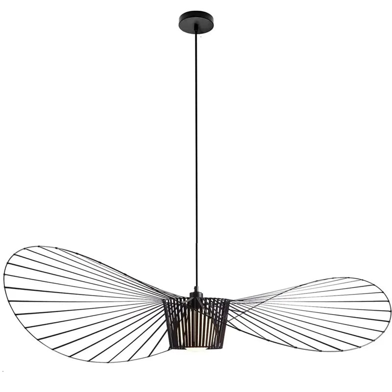 Vrimlo Straw Arc Chandelier