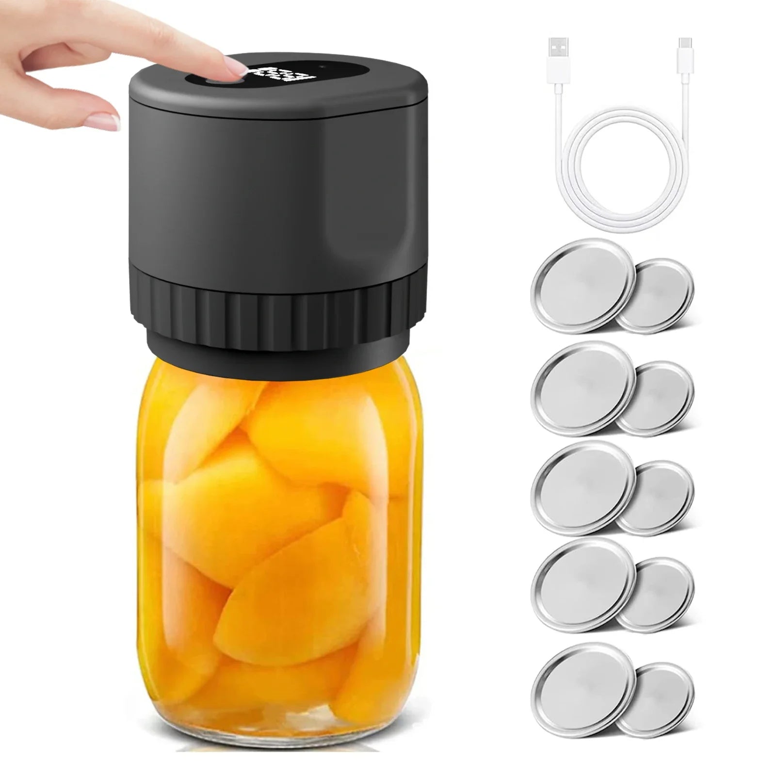 Electric Mason Jar Vacuum Sealer