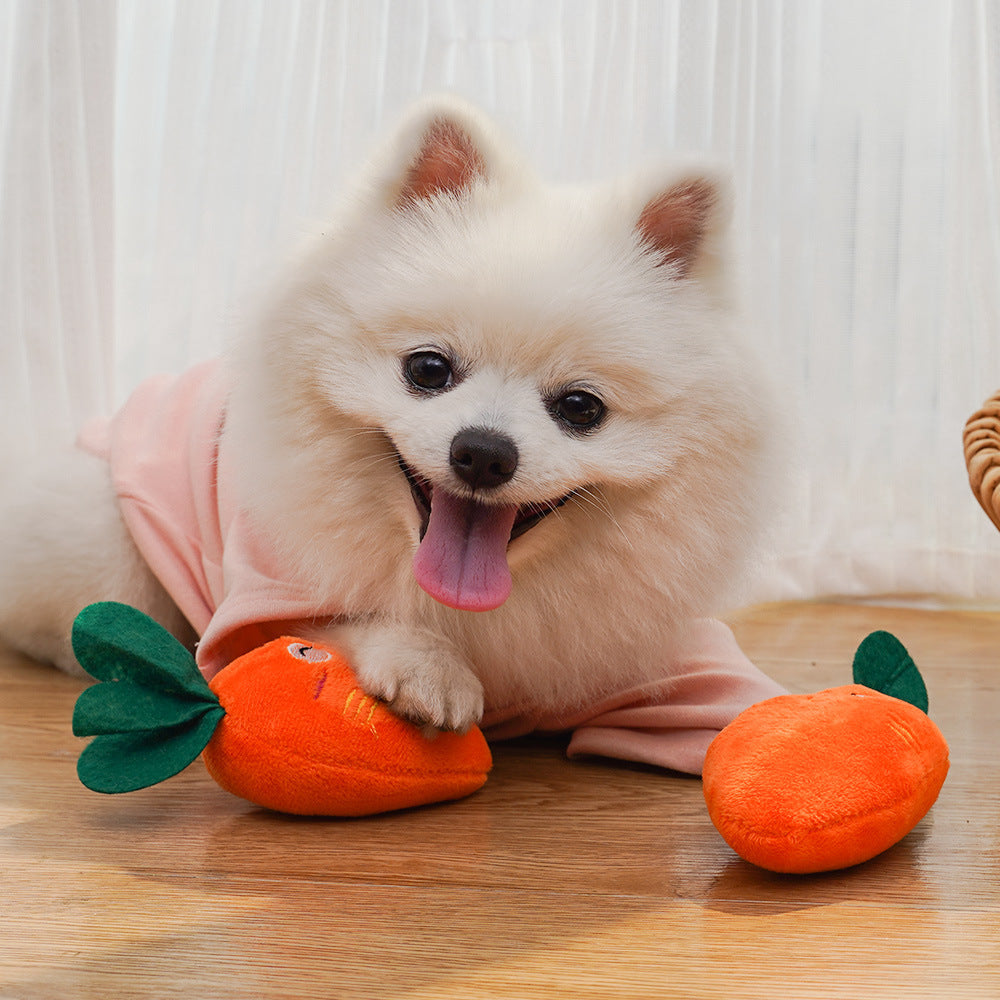 Cute Carrot Pet Toy