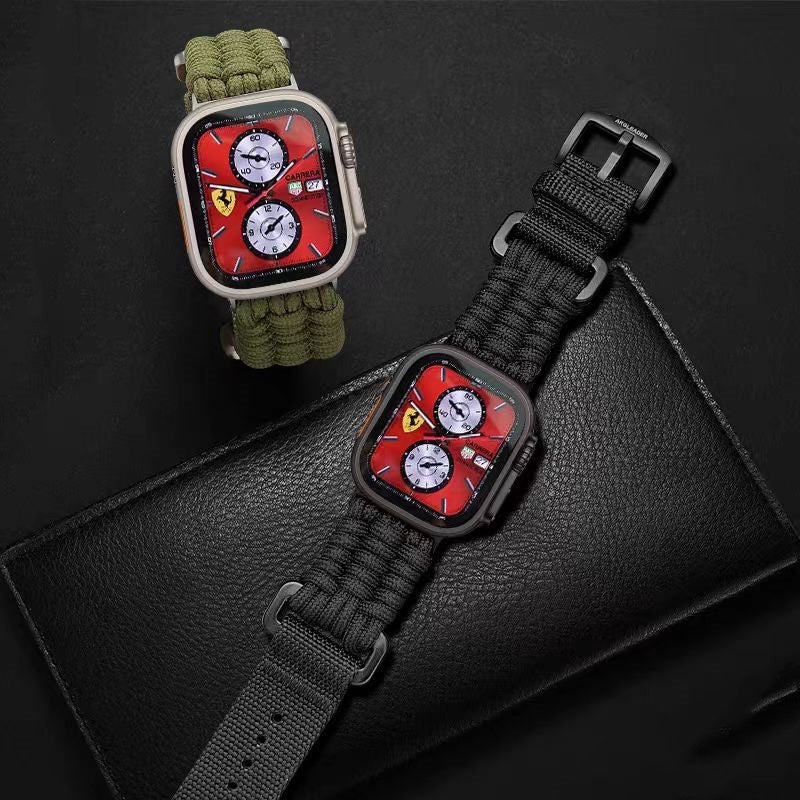 Outdoor Nylon Gewebtes Armband für die Apple Watch