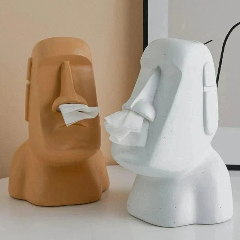 Påskön stil staty Design Tissue Box